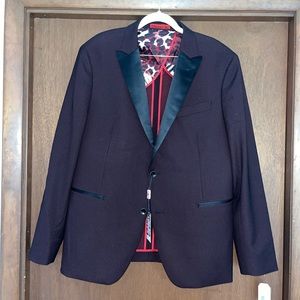 7 Downie St. Red and Black Sport Jacket NWT